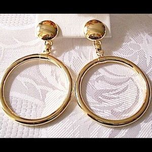 ISO The Large Door Knocker Style Hoop Earrings 👀